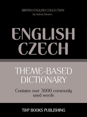 cover image of Theme-Based Dictionary